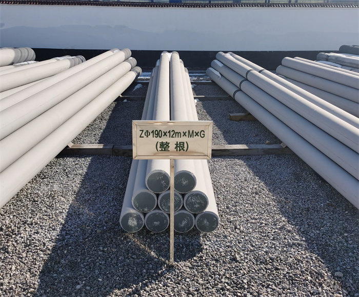 资阳190×12米钢筋混凝土水泥电线杆