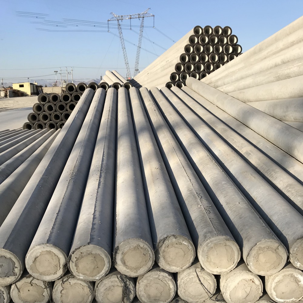 资阳190×18米非预应力水泥电线杆